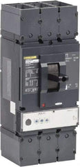 Square D - 400 Amp, 600 VAC, 3 Pole, Panel Mount Molded Case Circuit Breaker - Electronic Trip, Multiple Breaking Capacity Ratings, 2 AWG - Benchmark Tooling