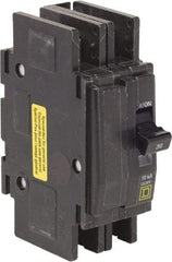 Square D - 30 Amp, 120/240 VAC, 2 Pole, DIN Rail Mounted, Flush Mount, Surface Mount Miniature Circuit Breaker - Thermal Magnetic Trip, 10 kA at 120/240 VAC Breaking Capacity, 14-2 (Aluminum), 14-2 (Copper) AWG, 74mm Deep x 103mm High x 19mm Wide - Benchmark Tooling