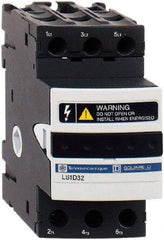 Schneider Electric - 3 Pole, 690 Volt, 25 Amp, DIN Rail Mount Fuse Holder - Compatible with 38mm Long x 45mm Wide and 10mm Diameter Fuse - Benchmark Tooling