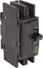 Square D - 10 Amp, 240 VAC, 2 Pole, Panel Mount Miniature Circuit Breaker - 14-2 AWG - Benchmark Tooling