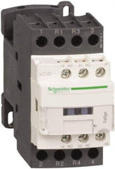 Schneider Electric - 4 Pole, 110 Coil VDC, 40 Amp at 440 VAC, Nonreversible IEC Contactor - Bureau Veritas, CCC, CSA, CSA C22.2 No. 14, DNV, EN/IEC 60947-4-1, EN/IEC 60947-5-1, GL, GOST, LROS, RINA, RoHS Compliant, UL 508, UL Listed - Benchmark Tooling