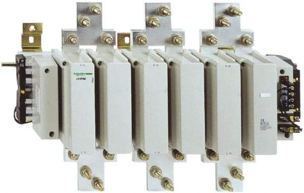 Schneider Electric - 3 Pole, 110 Coil VAC, 780 Amp at 440 VAC, Nonreversible IEC Contactor - Bureau Veritas, CCC, CSA, DNV, EN/IEC 60947-1, EN/IEC 60947-4-1, GL, JEM 1038, LROS, RINA, RMRoS, RoHS Compliant, UL Listed - Benchmark Tooling