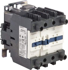 Schneider Electric - 4 Pole, 120 Coil VAC at 50/60 Hz, 125 Amp at 440 VAC, Nonreversible IEC Contactor - Bureau Veritas, CCC, CSA, CSA C22.2 No. 14, DNV, EN/IEC 60947-4-1, EN/IEC 60947-5-1, GL, GOST, LROS, RINA, RoHS Compliant, UL 508, UL Listed - Benchmark Tooling