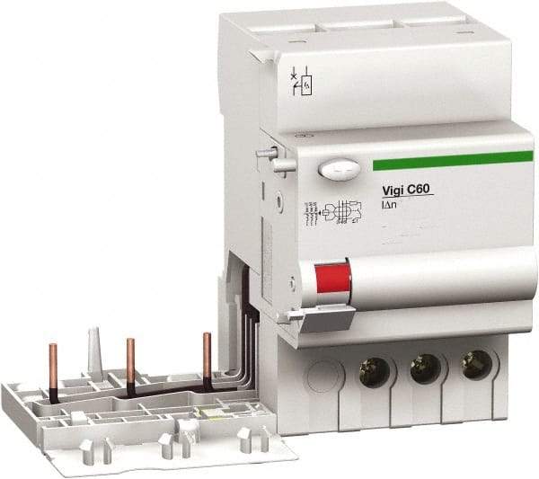 Schneider Electric - 63 Amp Circuit Breaker Ground Fault Module - 220-415 VAC Control Voltage, Use with Multi 9 Circuit Breaker - Benchmark Tooling