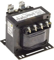 Square D - 150 VA, Top Mount Fuse Block Control Transformer - 50/60 Hz, 3.59 Inch Deep x 3.2 Inch High - Benchmark Tooling