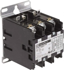 Square D - 3 Pole, 25 Amp Inductive Load, Definite Purpose Contactor - 35 Amp Resistive Rating - Benchmark Tooling