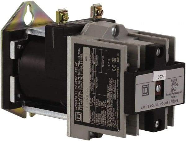 Square D - 2NO, 600 VAC Control Relay - Panel Mount - Benchmark Tooling