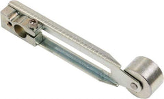 Square D - 0.88-4 Inch Long, Steel Body, Limit Switch Lever Arm - Iron Roller, For Use with Limit Switches - Benchmark Tooling