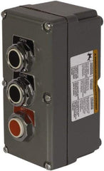 Schneider Electric - 1.18 Inch Mount Hole, Extended Straight, Pushbutton Switch - Weatherproof, Dust and Oil Resistant - Benchmark Tooling