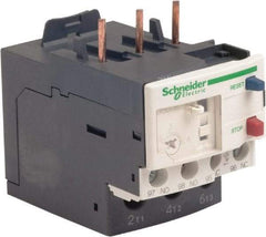 Schneider Electric - 3 Pole, NEMA Size 00-1, 2.5 to 4 Amp, 690 VAC, Thermal NEMA Overload Relay - Trip Class 20, For Use with LC1D09, LC1D12, LC1D18, LC1D25, LC1D32 and LC1D38 - Benchmark Tooling