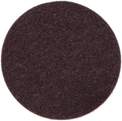 Merit Abrasives - 8" Diam, 80 Grit, Aluminum Oxide Hook & Loop Disc - Medium Grade, Nonwoven, - Benchmark Tooling