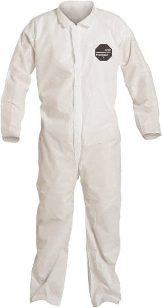 Dupont - 25-Pack Size 3XL Film Laminate General Purpose Coveralls - Exact Industrial Supply