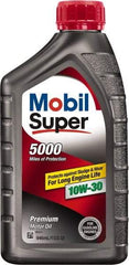 Mobil - 1 Quart Conventional Oil - Grade 10W-30 - Benchmark Tooling