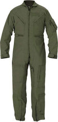 PROPPER - Size 46 Regular, Green, Two Way Zipper, Flame Resistant/Retardant Flight Suit - 46" Chest, Nomex, 6 Pockets, Sewn to Mil Spec FNS/PD 96-17 (MIL-C-83141A), Adjustable Waist Belt with Hook and Loop Closure, Bi-Swing Back - Benchmark Tooling