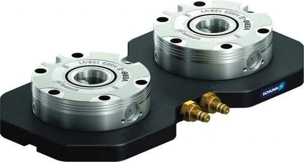 Schunk - 1 Piece Vise Base - Stainless Steel - Benchmark Tooling