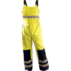 OccuNomix - Size 5XL Hi-Viz Yellow Waterproof Bib Overall - Benchmark Tooling