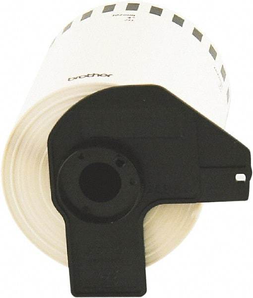 Brother - 5.2" Wide x 100" Long, White Paper Label Tape - For Charts - Benchmark Tooling