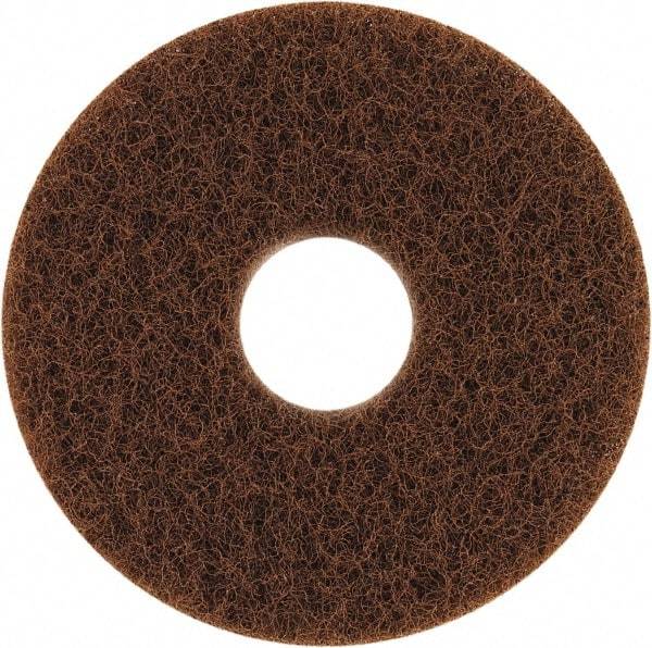 Oreck - Scrubbing Pad - 12" Machine, Brown Pad, Abrasive - Benchmark Tooling