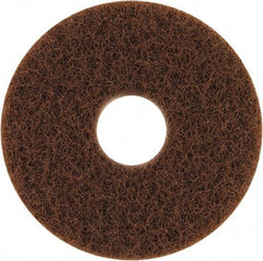 Oreck - Scrubbing Pad - 12" Machine, Brown Pad, Abrasive - Benchmark Tooling