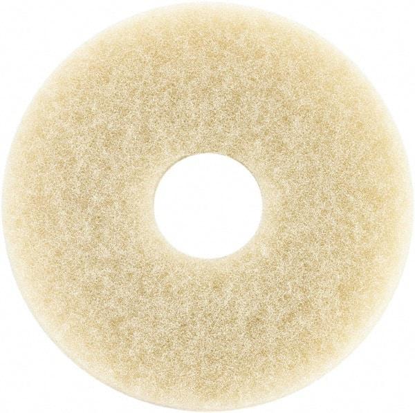 Oreck - Polishing Pad - 12" Machine, Beige Pad, Cotton - Benchmark Tooling