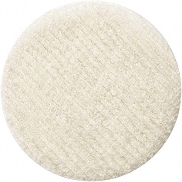 Oreck - Polishing Pad - 12" Machine, White Pad, Cotton - Benchmark Tooling