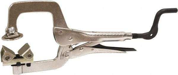 Strong Hand Tools - 14" OAL Combination Jaw Pipe Clamp - Steel Handle - Benchmark Tooling