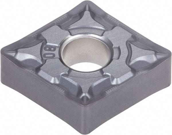 Tungaloy - SNMG542 HRM Grade AH8005 Carbide Turning Insert - AlTiN Finish, 90° Square, 5/8" Inscr Circle, 1/4" Thick, 1/32" Corner Radius - Benchmark Tooling