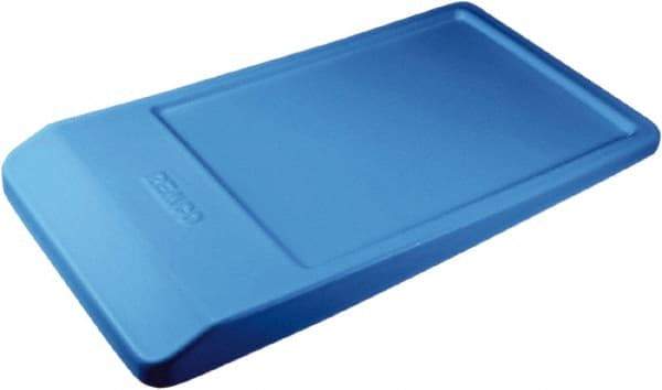 Remco - Blue Polyethylene Tote Container - Nesting, 32" Long x 56" Wide x 4.3" High - Benchmark Tooling