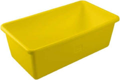 Remco - 149 Gal, 500 Lb Load Capacity Yellow Polyethylene Tote Container - Nesting, 46.8" Long x 26-1/2" Wide x 16.9" High - Benchmark Tooling