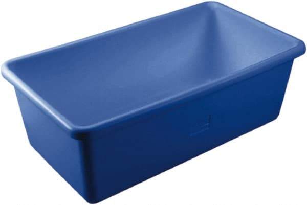 Remco - 149 Gal, 500 Lb Load Capacity Blue Polyethylene Tote Container - Nesting, 46.8" Long x 26-1/2" Wide x 16.9" High - Benchmark Tooling