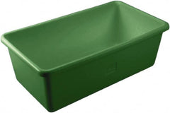 Remco - 149 Gal, 500 Lb Load Capacity Green Polyethylene Tote Container - Nesting, 46.8" Long x 26-1/2" Wide x 16.9" High - Benchmark Tooling