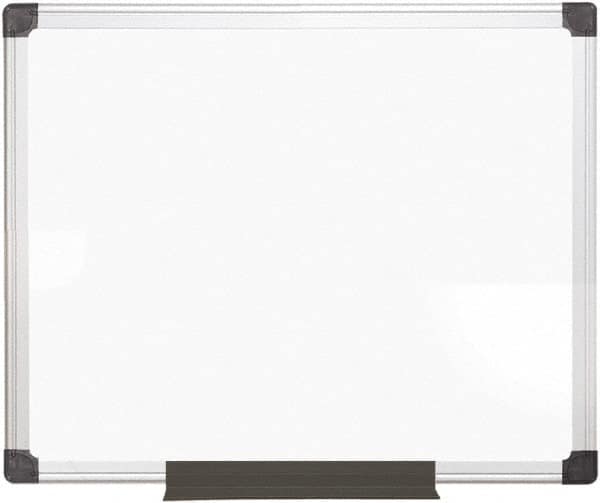 MasterVision - 24" High x 36" Wide Magnetic Dry Erase Board - Porcelain/Steel - Benchmark Tooling