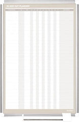 MasterVision - 24" High x 36" Wide Magnetic Dry Erase In/Out - Steel - Benchmark Tooling