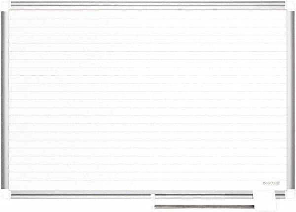 MasterVision - 36" High x 48" Wide Magnetic Dry Erase Calendar - Steel - Benchmark Tooling