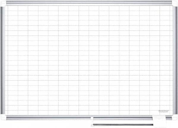 MasterVision - 36" High x 24" Wide Magnetic Dry Erase Calendar - Steel - Benchmark Tooling