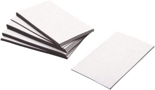 Baum/Gartens - 2" Wide x 3-1/2" Long, White Paper Business Cards - For Business Cards - Benchmark Tooling