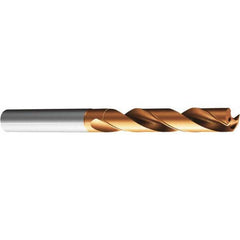 Sandvik Coromant - 9.3mm 144° Spiral Flute Solid Carbide Screw Machine Drill Bit - Benchmark Tooling