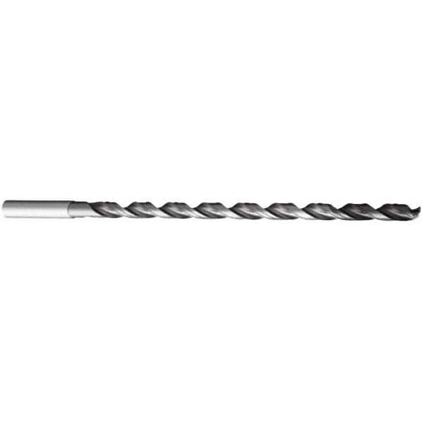 Sandvik Coromant - 8mm 140° 2-Flute Solid Carbide Extra Length Drill Bit - Benchmark Tooling