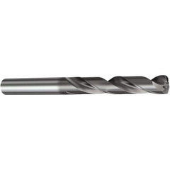 Screw Machine Length Drill Bit: 0.4531″ Dia, 140 °, Solid Carbide TiAlN Finish, Right Hand Cut, Spiral Flute, Straight-Cylindrical Shank, Series CoroDrill 460