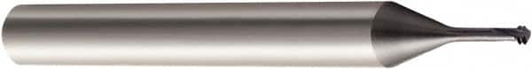 Sandvik Coromant - M4x0.70 Metric, 0.122" Cutting Diam, 3 Flute, Solid Carbide Helical Flute Thread Mill - Internal Thread, 1.75mm LOC, 57mm OAL, 6mm Shank Diam - Benchmark Tooling