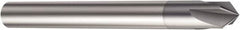 Sandvik Coromant - 1.5mm, 4 Flute, Solid Carbide, Corner Chamfer End Mill - 100mm OAL, 0° Helix, 4.25mm LOC - Benchmark Tooling