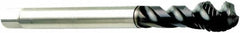 Sandvik Coromant - 3/8-16 3 Flute 2BX Modified Bottoming Spiral Flute Tap - High Speed Steel, CoolTop Finish, 3.93701" OAL, Right Hand Flute, Right Hand Thread, Series CoroTap\xAE 300 - Benchmark Tooling