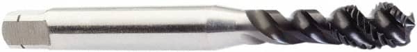 Sandvik Coromant - M2.3x0.40 M 3 Flute 6HX Spiral Flute Tap - High Speed Steel, 45.95mm OAL, Right Hand Thread, Series CoroTap 300 - Exact Industrial Supply