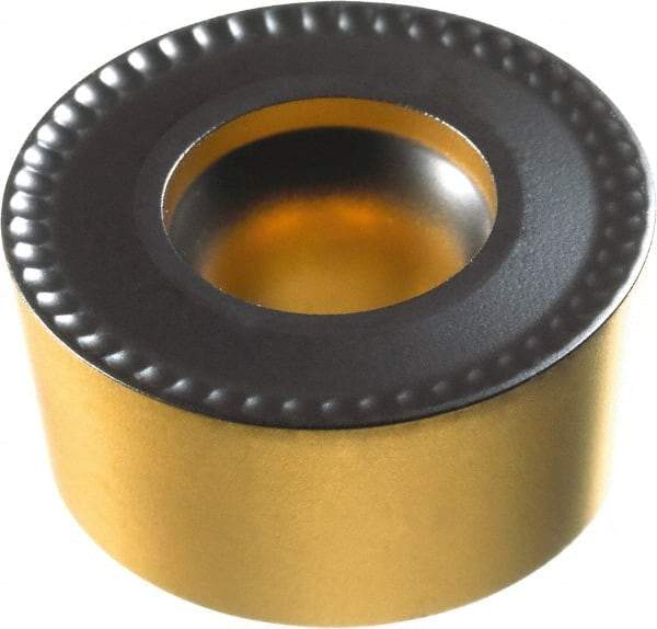 Sandvik Coromant - RCMT2006M0 Grade 4325 Carbide Turning Insert - TiCN/AI2O3/TiN Finish, Round, 20mm Inscr Circle, 1/4" Thick - Benchmark Tooling