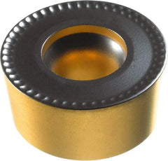 Sandvik Coromant - RCMT64 RCMT Grade 4325 Carbide Turning Insert - TiCN/Al2O3/TiN Finish, Round, 3/4" Inscr Circle, 1/4" Thick - Benchmark Tooling