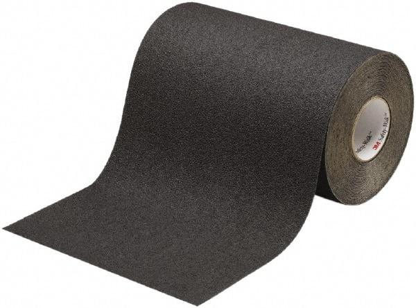 Ability One - Black Solid Color Anti-Slip Vinyl Tape - 48" Wide x 60' Long x 0.045" Thick, General Traffic - Benchmark Tooling