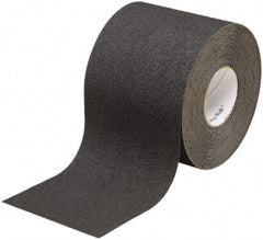 Ability One - Black Solid Color Anti-Slip Vinyl Tape - 4" Wide x 60' Long x 0.045" Thick, General Traffic - Benchmark Tooling