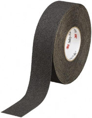 Ability One - Black Solid Color Anti-Slip Vinyl Tape - 2" Wide x 60' Long x 0.045" Thick, General Traffic - Benchmark Tooling