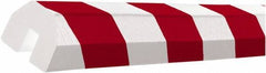 PRO-SAFE - Polyurethane Foam Type BB Edge Guard - Red/White - Benchmark Tooling