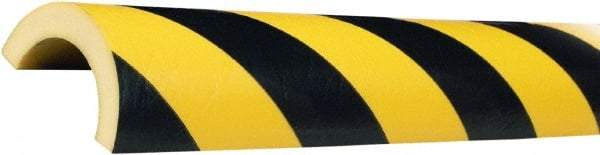 PRO-SAFE - Polyurethane Foam Type R50 Pipe Guard - Black/Yellow - Benchmark Tooling